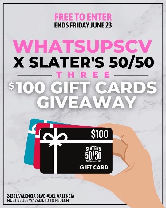 Three $100 Gift Card Giveaway