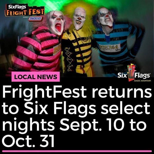 It’s Officially Spooky Season: Fright Fest 2022 Opens Sept. 10th 👻